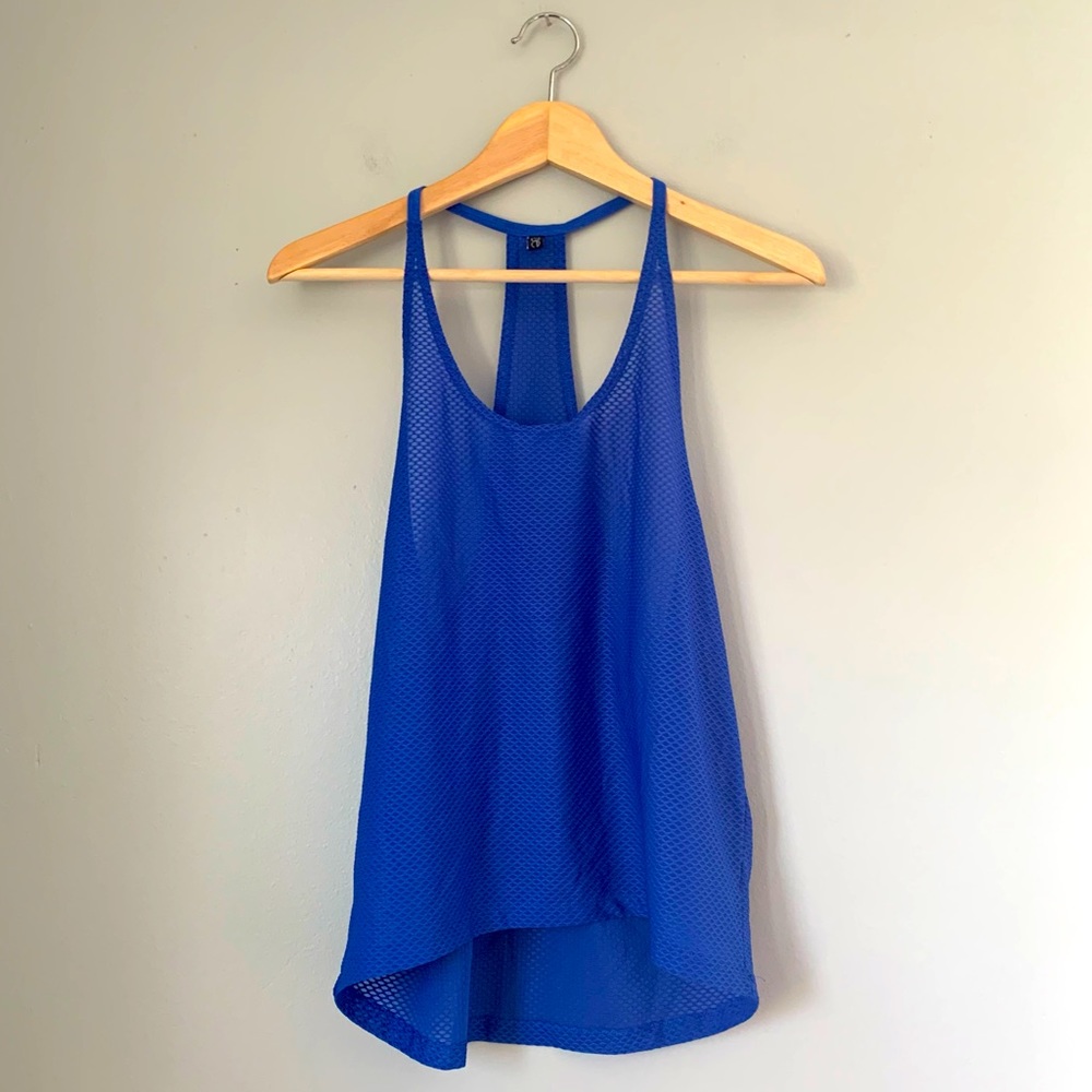 Onzie One Size Fits All Racerback Mesh Workout Tank